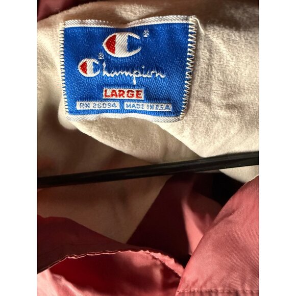 Vtg Champion Cairo American College Egypt Windbreaker Jacket Men L USA Made RARE - Picture 3 of 6